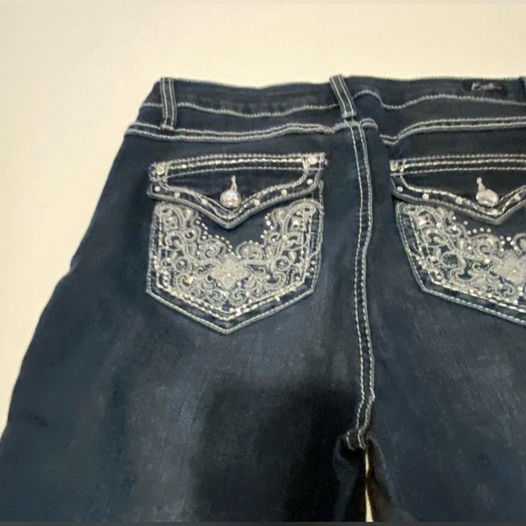 Earl Jeans Capris Size 6 Like New - Picture 7 of 9